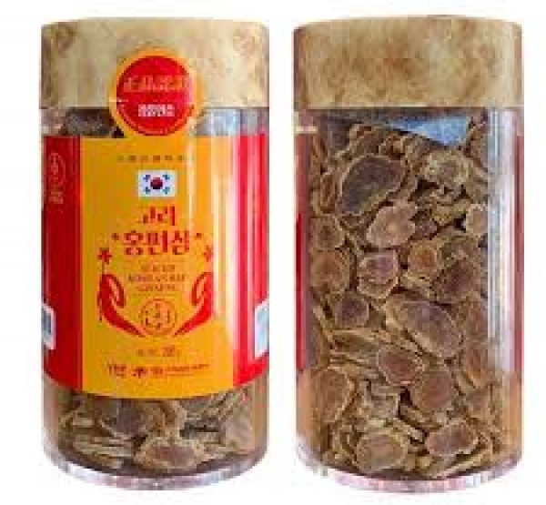 Hồng Sâm Củ Khô Thái Lát Daedong 200g Chính Hãng Hàn Quốc